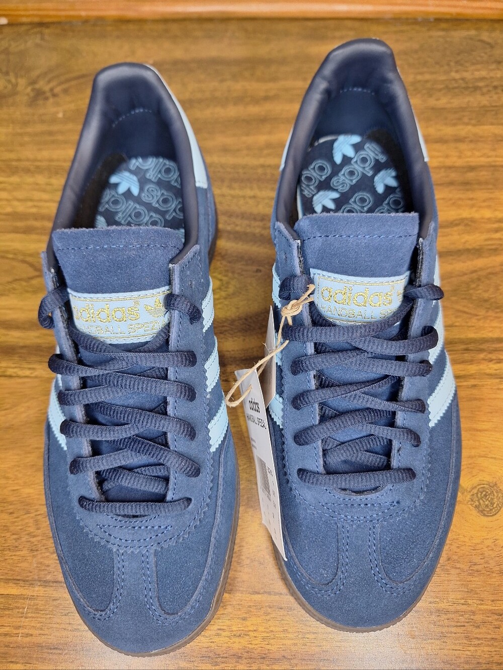 Adidas Handball Spezial Collegiate Navy Light Blue Women's 7 5.5 Youth  Mens 5.5 - Picture 5 of 11